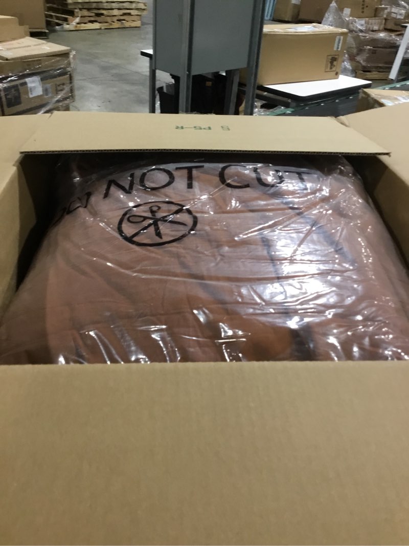 Condition photo showing Good Condition for Riverbrook Home Turin Plush Comforter Set, Queen, Spice, 7-Piece Set Spice Queen