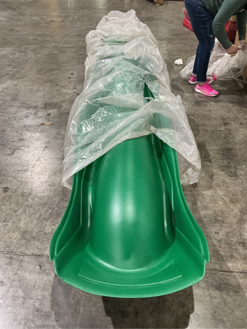 Condition photo showing Good Condition for swing n slide summit slide - green ,84" x 21" x7.5"