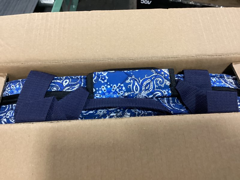 Condition photo showing Good Condition for American Mahjong Game Set, 166 Quality White Tiles, 4 All-in-One Color Rack/Pushers, Mahjong Tile Set with Blue Printed Carrying Bag