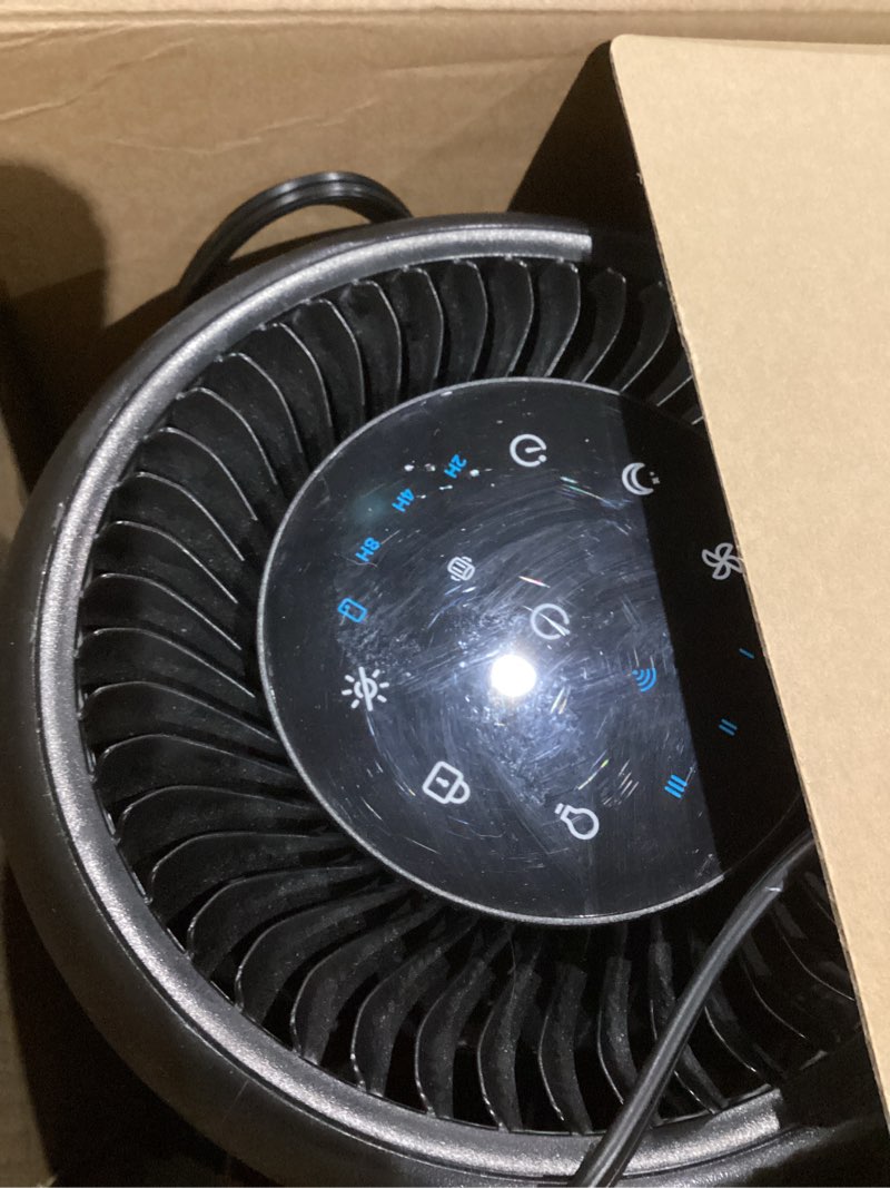 Condition photo showing Good Condition for LEVOIT Air Purifier for Home Bedroom, Smart WiFi Alexa Control, AHAM VERIFIDE, 3-in-1 Filter with HEPA Sleep Mode for Allergies, Pollutants, Smoke, Dust, Core 200S-P, Black Black WIFI enabled Purifier