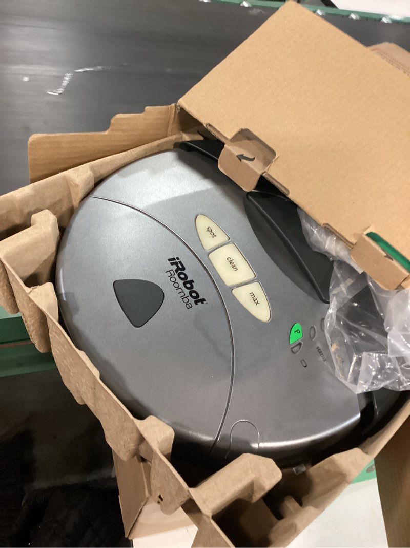 Condition photo showing As Is for iRobot Roomba 105 Vac Robot Vacuum - Easy to use, Intense Power-Lifting Suction, LiDAR Navigation, Multi-Surface Cleaning, Cleans in Neat Rows, Self-Charging