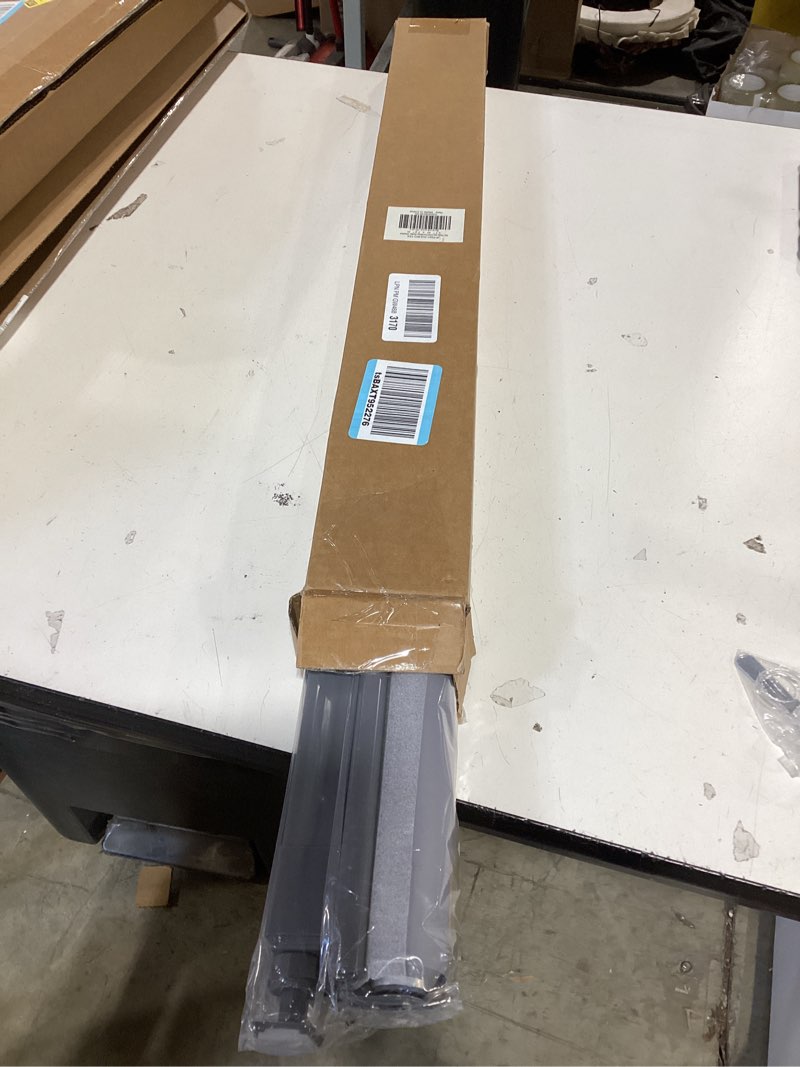 Condition photo showing Good Condition for lazblinds no drill blinds for indoor windows, blackout roller shades, cordless window blackout blinds, thermal insulated fabric uv protection for home and office, 27" w x 72" h, grey blackout-grey 27" w × 72" h