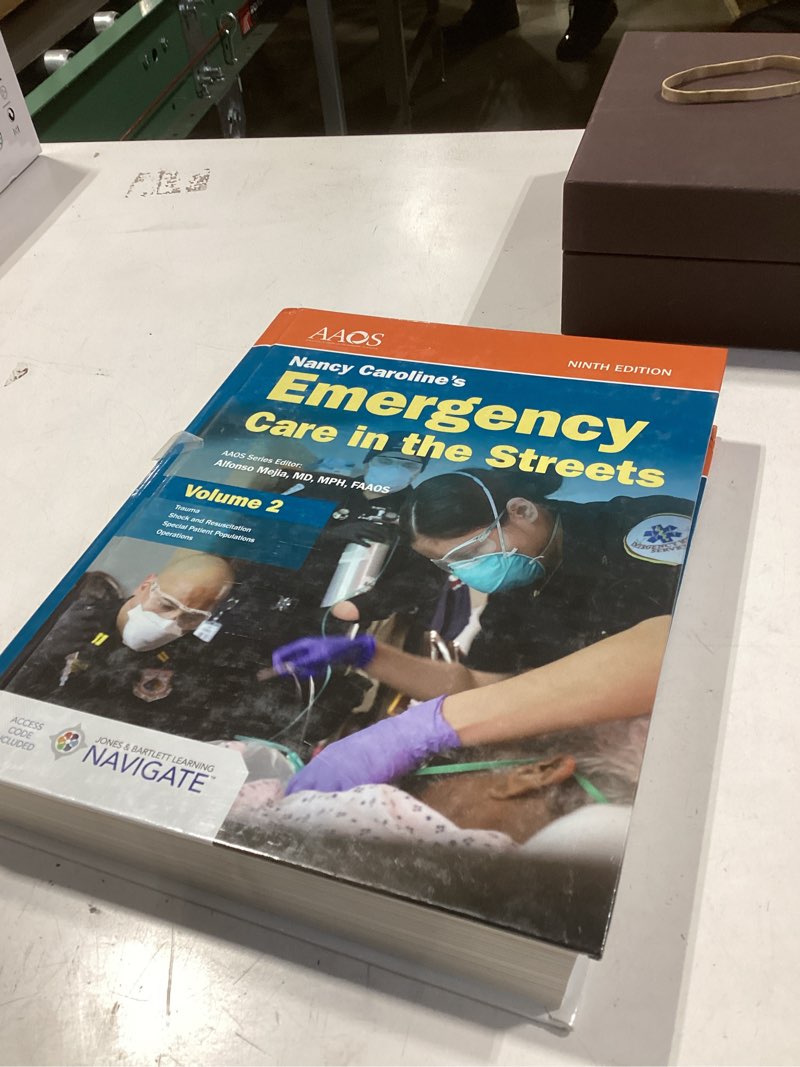 Condition photo showing Good Condition for Nancy Caroline's Emergency Care In The Streets (2 Volume set)