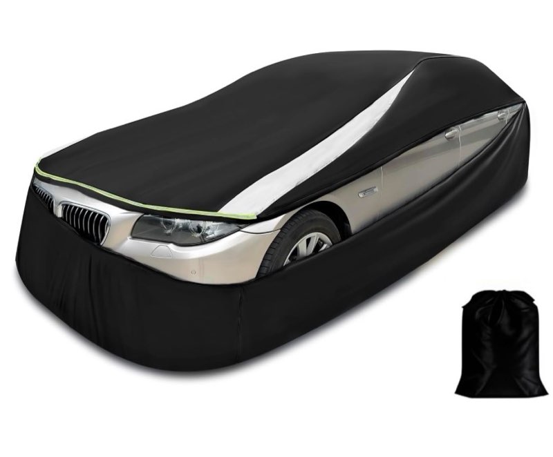 Full Enclosed SUV Car Cover Universal Fit Wrangler 4 Door/Grand Cherokee,Outback,BMW X5,Lexus RX350,Model y,Equinox,Edge,4Runner/Highlander,Pilot,Audi Q5,Infiniti QX50/55/70,Macan/Cayenne,MDX