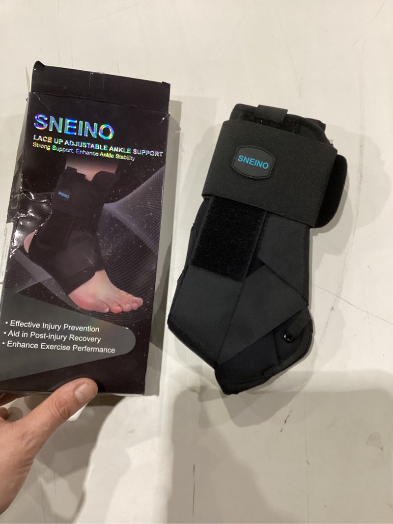 Sneino lace up adjustable ankle support