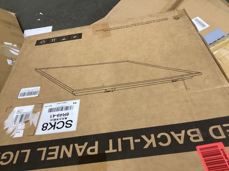 Condition photo showing New/Like New for 2x2 led flat panel light, commercial drop ceiling troffer, 2 pack, 15w–40w wattage selectable, 5cct 3500k–6500k, 0–10v dimmable, flicker-free, etl listed 2x2ft-2pack