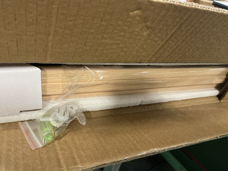 Condition photo showing New/Like New for 16x20 picture frames matted for 11x14 and 12x16 picture, set of 3 solid wood picture frame with plexiglass, wall gallery frame set for tabletop or wall mounting display (3 pack of oak) oak 16x20" -3 pack