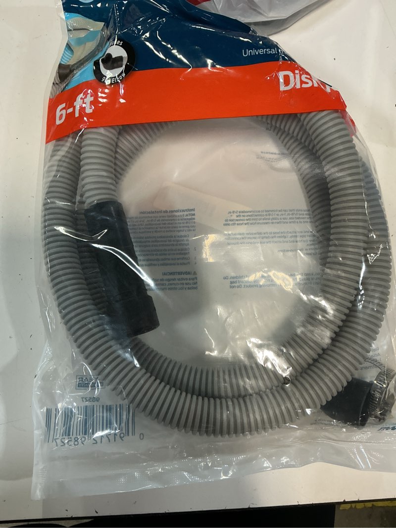 Condition photo showing Good Condition for eastman 6-ft 5/8, 7/8, or 1-in od inlet x 5/8-in od outlet polypropylene dishwasher drain hose