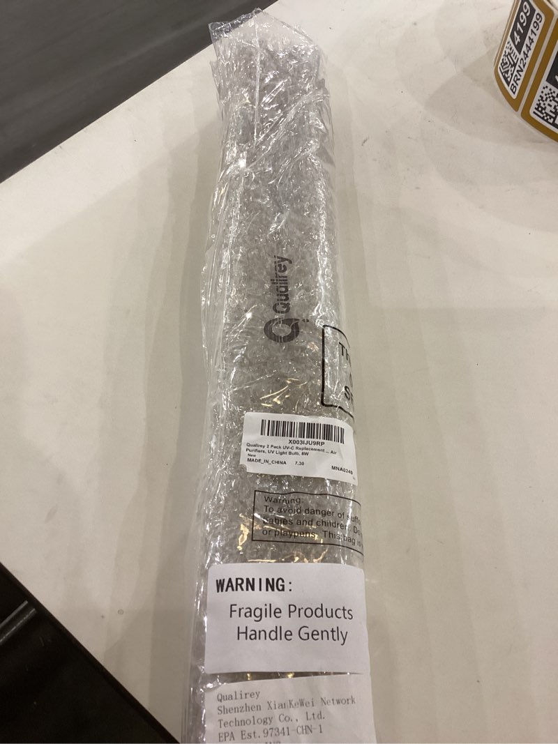 Qualirey 2 Pack UV-C Replacement Bulb Compatible with LB5000, AC5000 and AC5250PT/GermGuardian Air Purifiers