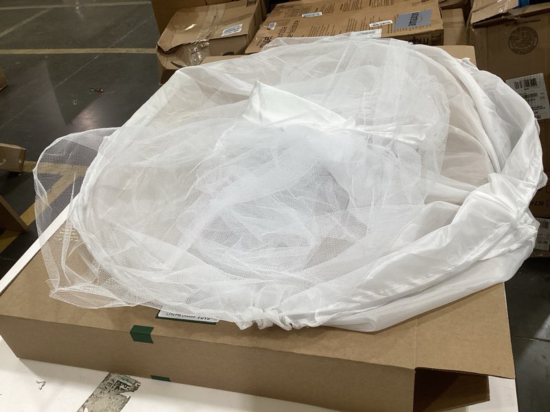 Condition photo showing As Is for diandiai mermaid petticoat for mermaid prom gown crinoline slips underskirt for mermaid wedding dress one size a-white