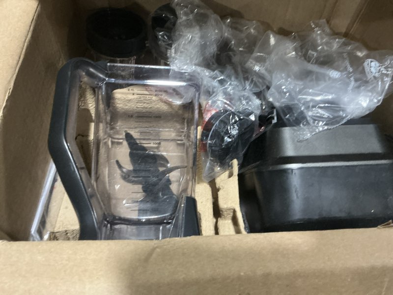 Condition photo showing As Is for Ninja Mega Kitchen System, 1500W, 72 oz. Full-Size Blender & 8-Cup Food Processor with (2) 16 oz. To-Go Cups, Total Crushing Technology - Smoothies, Ice Crushing, Purees, Dough & More, Black, BL770 Pitcher+Bowl+(2) 16-oz. Cups