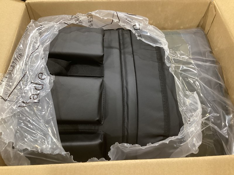 Condition photo showing As Is for gohimal tailgate pad pro for mountain bike, tailgate bike pads up to 5 off-road bicycle on most full-size trucks, with reflective strips and tool pockets