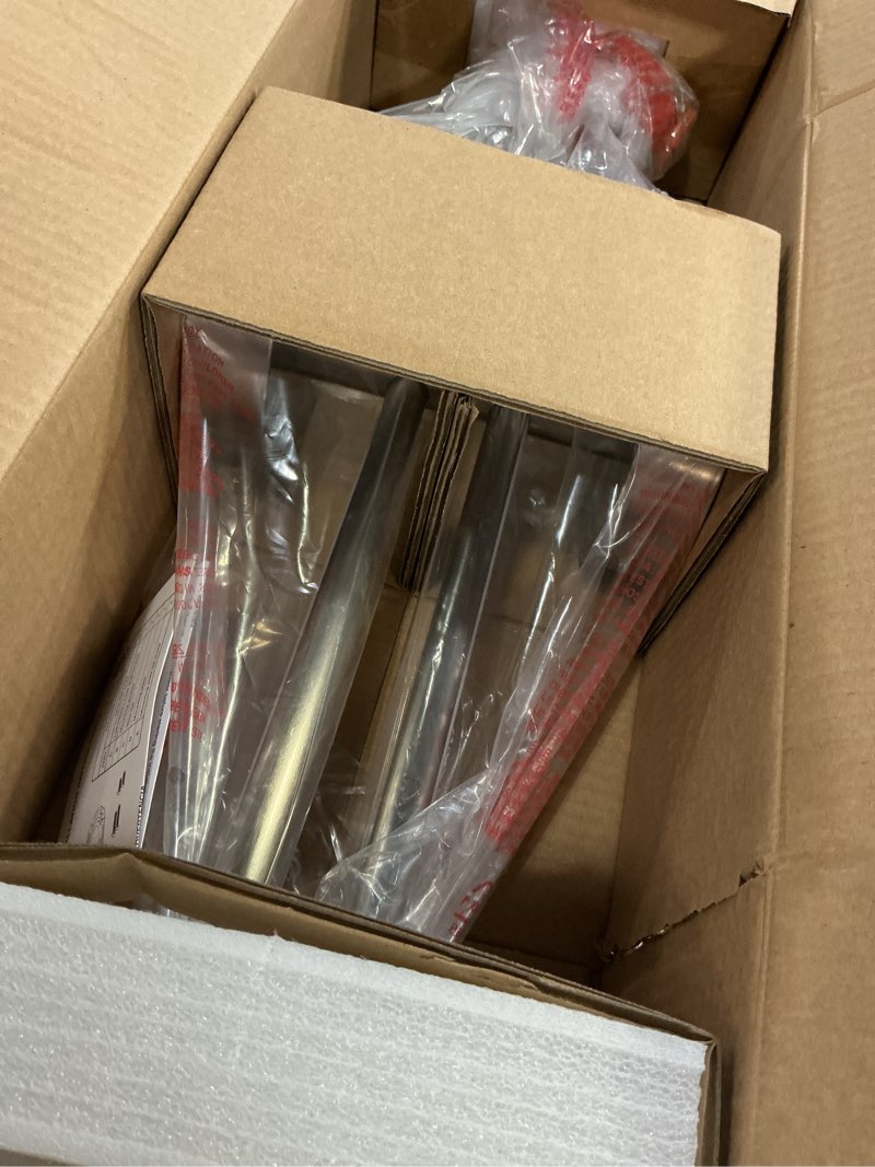 Condition photo showing Good Condition for ZAGO 24 Inch LED Indoor Linear Wall Sconces Set of Two, 3CCT Switchable, Brushed Nickel, Hardwired and Wall Mounted, Dimmable for Living Room, Hallway, Bedroom, 120-277V, 14W, 900LM, ETL Certified