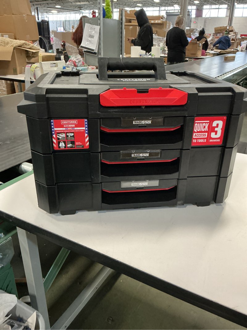 Condition photo showing Good Condition for CRAFTSMAN Tradestack 3 Drawers Unit (CMST21405)