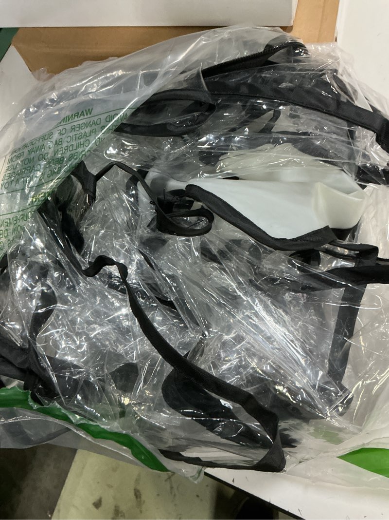 Condition photo showing Good Condition for ivywind double stroller rain cover, universal stroller cover for side by side baby stroller, breathable weather shield for all-weather protection from rain/snow/dust