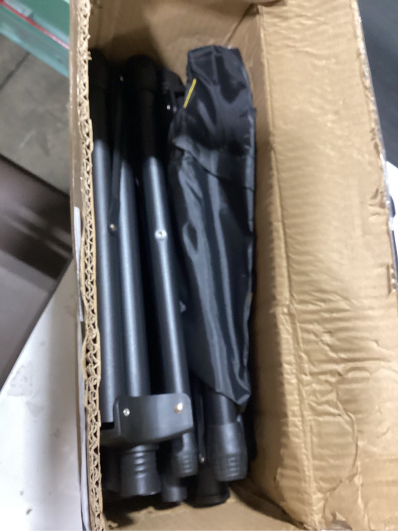 Condition photo showing As Is for backdrop stand kit - 6 widths, 10x7.5ft adjustable background stand for parties & studio photography