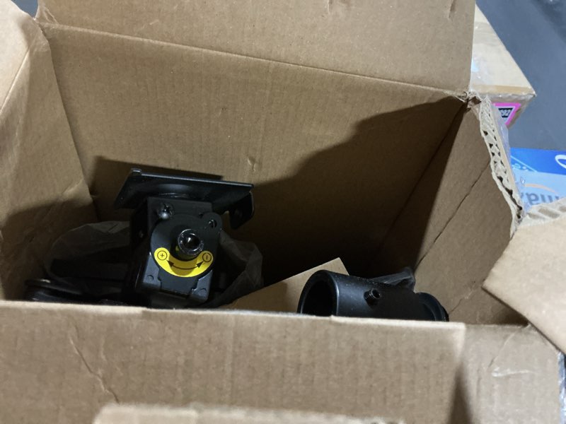 Condition photo showing Good Condition for monitor wall mount for max 43", premium single wall monitor mount holds up to 33.1lbs ultrawide computer screen, height adjustable full motion gas spring vesa wall mount, max 200x200mm