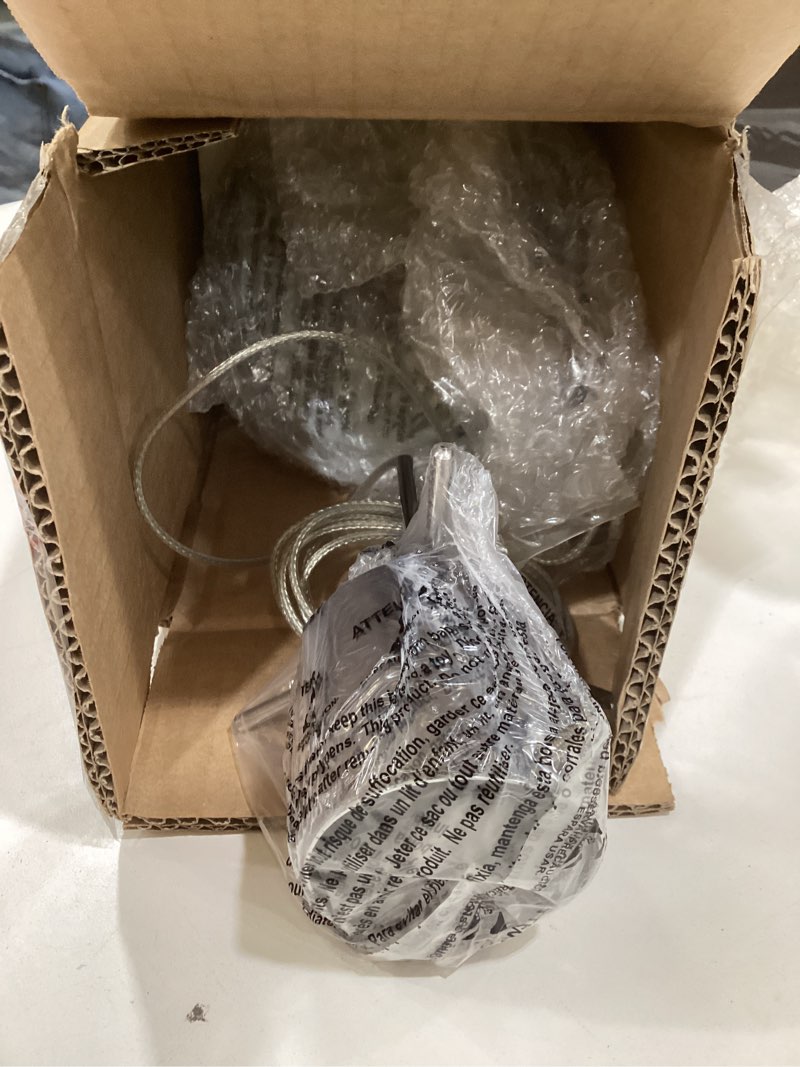 Condition photo showing New/Like New for Alice 1-Light Pendant Ceiling Light Fixture, Integrated Led and Premium Bubble Glass, for Kitchen Island, Hallway, Entryway, Passway, Dining Room, Bedroom, Balcony Living Room Pendant 1-Light