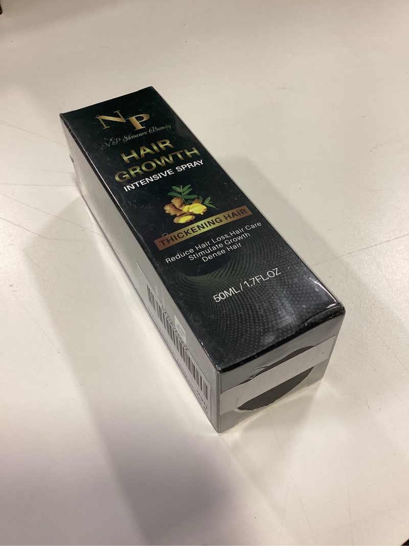 Hair Growth Intensive Spray for Thickening Hair, Reducing Hair Loss, and Stimulating Growth with Organic Ingredients, 50ml