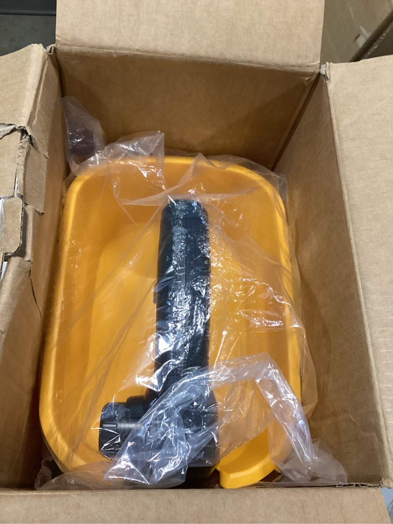 Condition photo showing Good Condition for Gerttilyon Salt Spreader for Dewalt 20V 60V Li-ion Battery - Handheld Seed and Fertilizer Power Spreader. Year-Round Coverage for Grass Seeds, Rock Salt, ice melt Seasons?Tool only?, Green