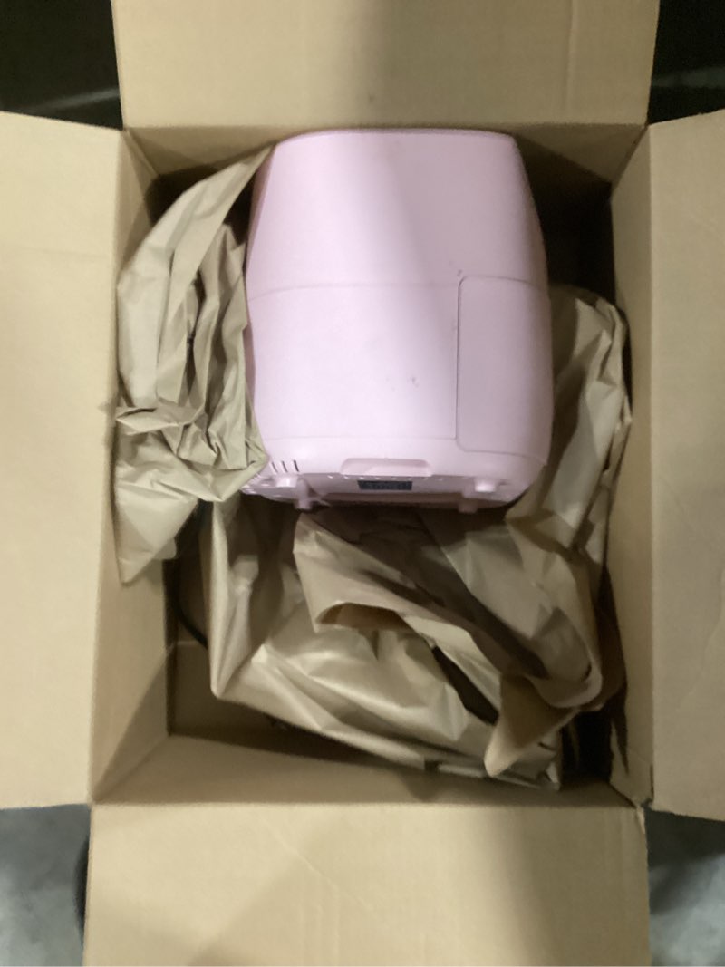 Condition photo showing Good Condition for Paris Hilton Air Fryer, Large 6-Quart Capacity, Nonstick Made without PFAS, Touchscreen Display, 8-in-1 (Air Fry, Roast, Broil, Bake, Reheat, Keep Warm, Pizza, Dehydrate), Dishwasher Safe, Pink