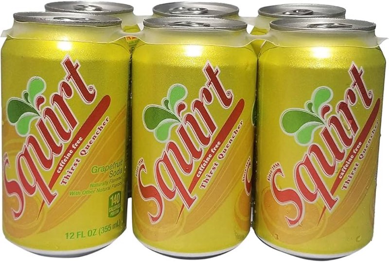 (Jun/ 2026/ Squirt, Refreshing Soda Drink, 11 Ounce Cans, Pack ( incomplete) 