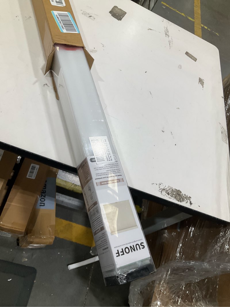 Condition photo showing Good Condition for sunoff cordless blackout roller shades blinds for windows free-stop,pull down room darkening with valance,thermal insulated woven fabric window door blinds for home,office,white 33.5" w x 72" h 33.5"w x 72"h white