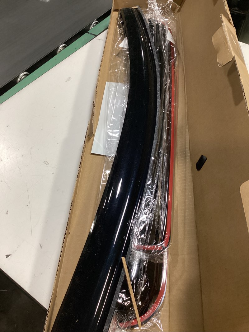 Condition photo showing As Is for in-channel window visors rain guards for 2015-2022 chevy colorado crew cab, window vent wind deflectors visors shades for 15-22 gmc canyon crew cab 2015-2022 chevy colorado / gmc canyon crew cab