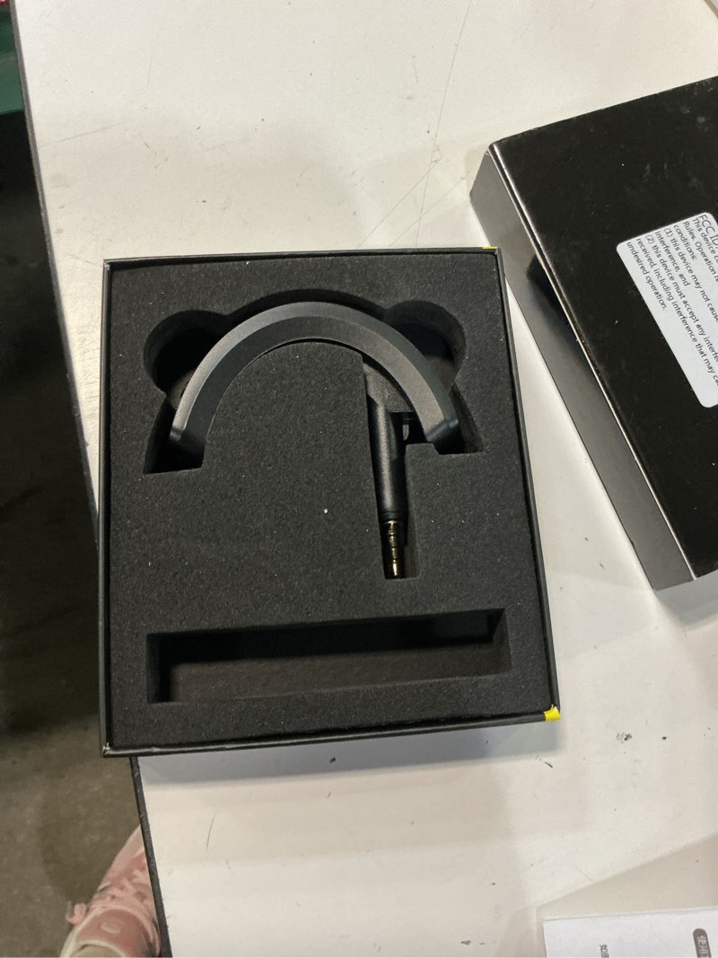 Condition photo showing As Is for aptx wireless bluetooth 5.0 adapter for bose quietcomfort qc 15 with mic/volume control, black