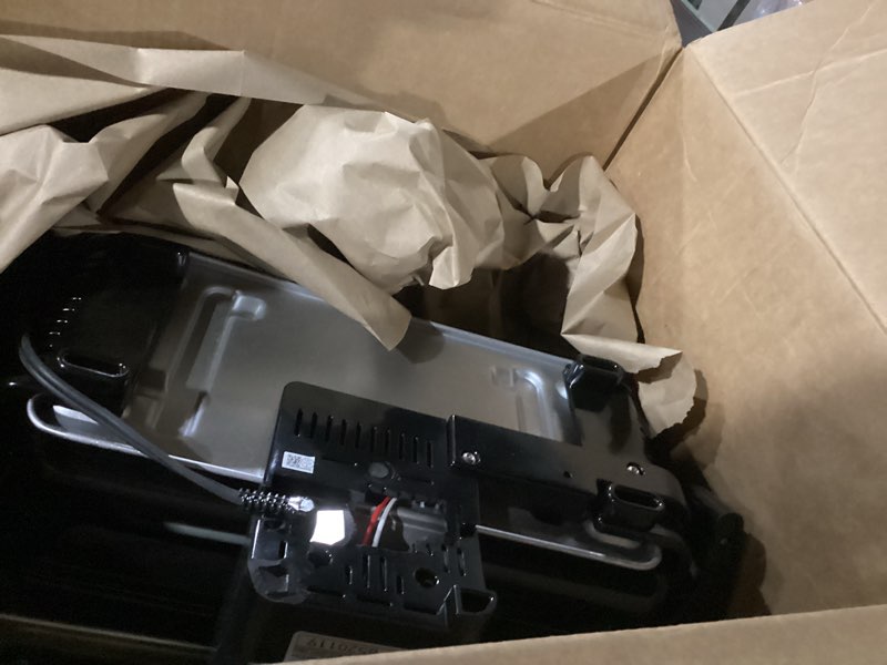 Condition photo showing As Is for PARTS ONLY. Zojirushi America EF-VPC40 Fish Roaster, Metallic Gray 11.63 x 19.13 x 7.75 inches