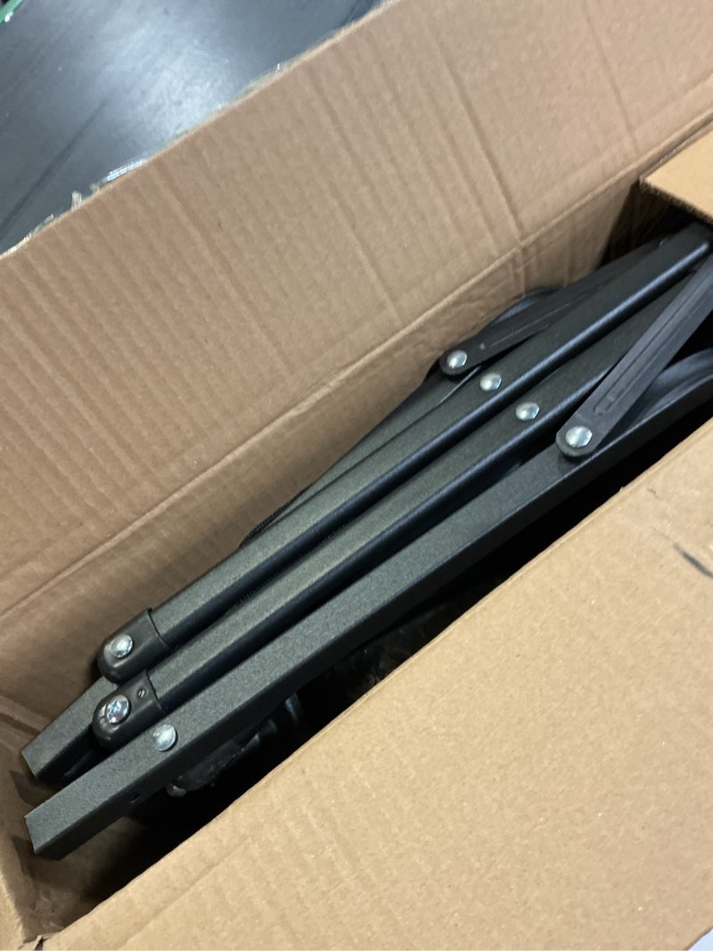 Condition photo showing New/Like New for Collapsible Wagon with Wheels, 370lbs Weight Capacity Foldable Beach Wagon with Flexible Handle Portable Utility Wagon Cart for Outdoor, Grocery, Garden, Camping 140L