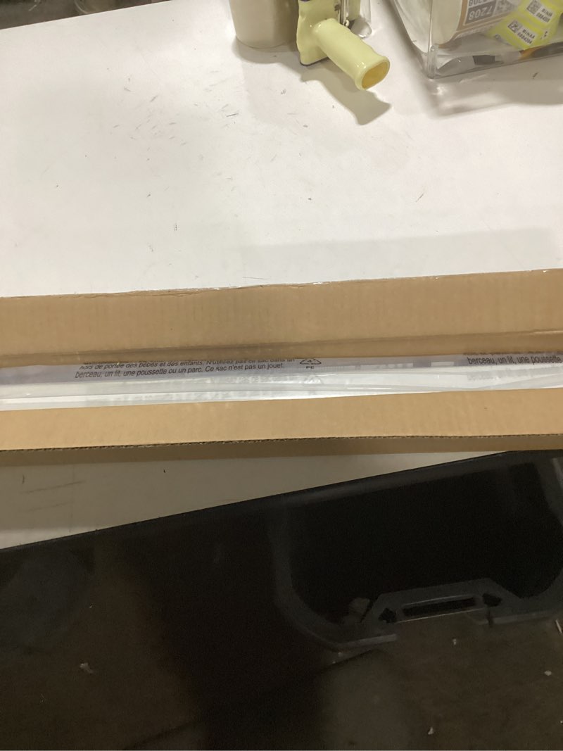 Condition photo showing New/Like New for LazBlinds Cordless Cellular Shades, Blackout Privacy Honeycomb Shades for Home, Thermal Insulation Noise Reduction Blinds for Windows, 29'' W x 48'' H, White Blackout-white 29'' W x 48'' H