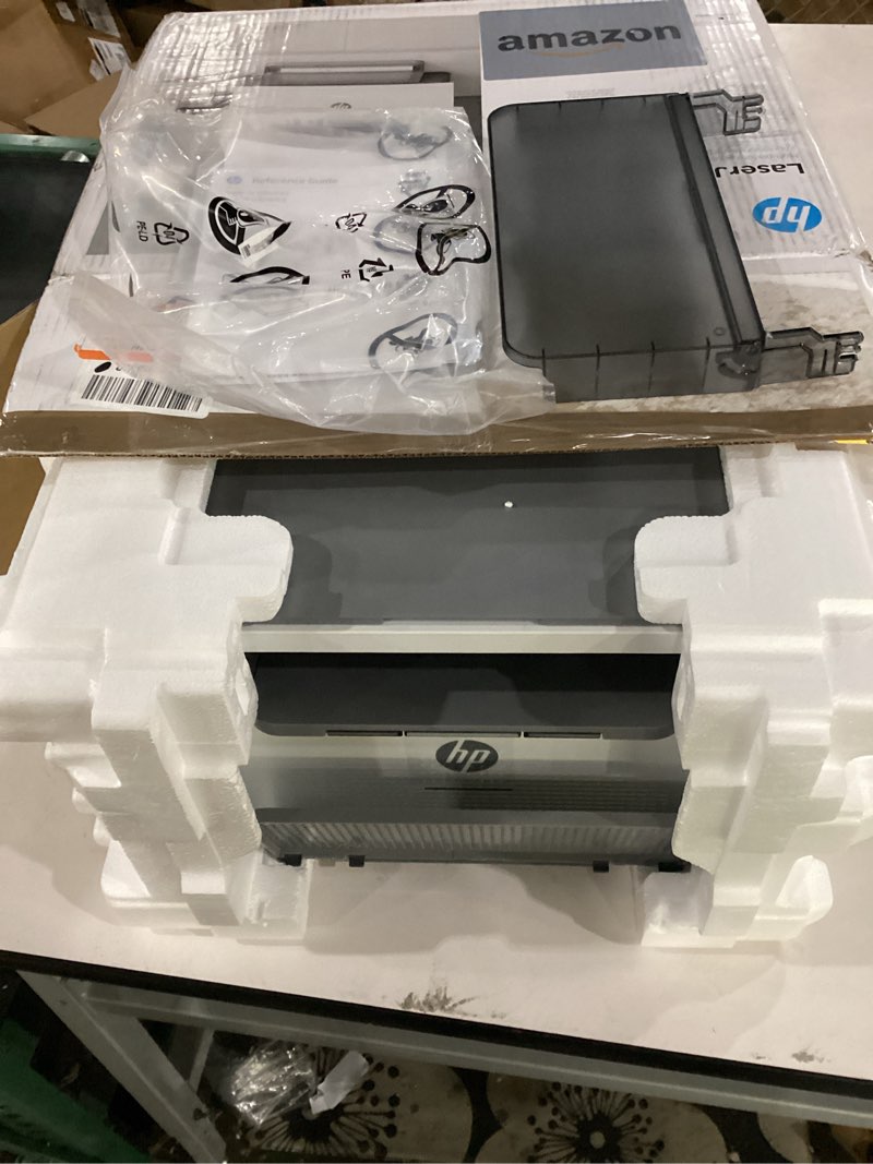 Condition photo showing Good Condition for not tested***** hp laserjet mfp m234dw wireless printer, print, scan, copy, fast speeds, easy setup, mobile printing, best-for-small teams, instant ink eligible