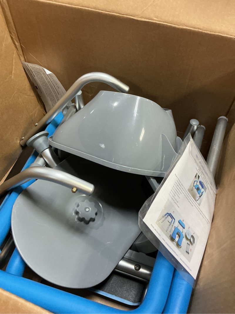 Condition photo showing Good Condition for Platinum Health The Ultimate™ Bariatric Raised Toilet Seat, Bedside Commode, Voted#1 Most Comfortable. Padded with Armrests. Adjustable Height. 600lb. Elevated Toilet Seat with Arms.
