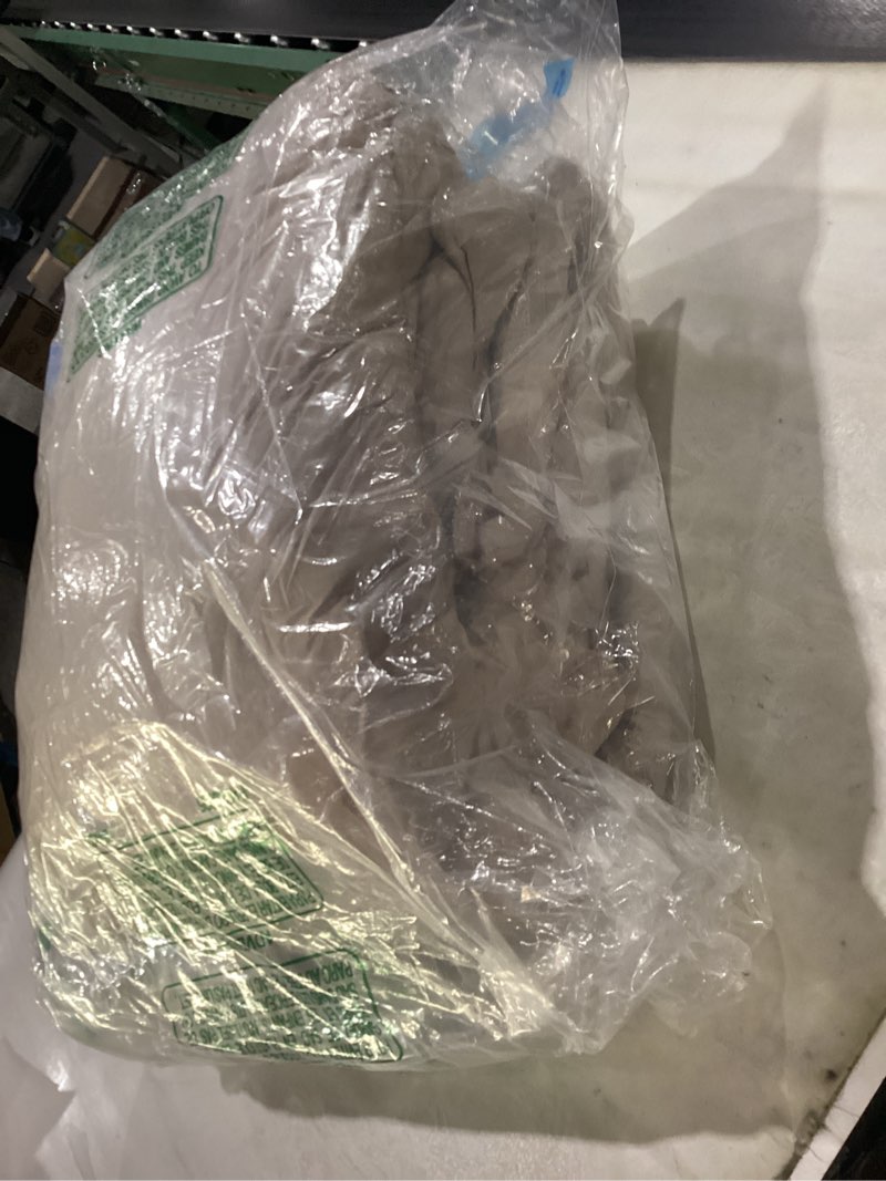 Condition photo showing New/Like New for QSH Ruffled Comforter Set King Size,3PCs Light Taupe Shabby Boho Chic Bedding Comforter Sets King, Ultra Soft Farmhouse Lightweight Microfiber Inner Fill Bed Comforter Set King Light Taupe