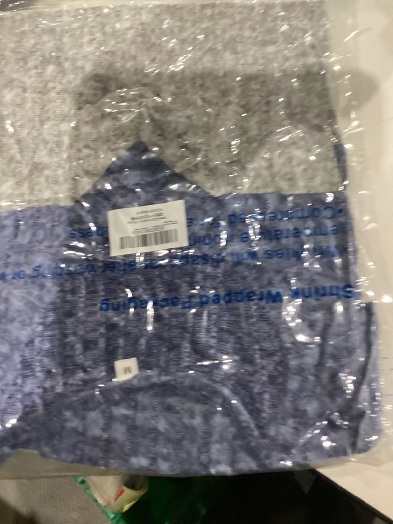 Condition photo showing New/Like New for Womens Tops Fall Fashion Sweatshirts for Women V Neck Long Sleeve Sweaters Lightweight Dressy Casual Pullover Blue Large