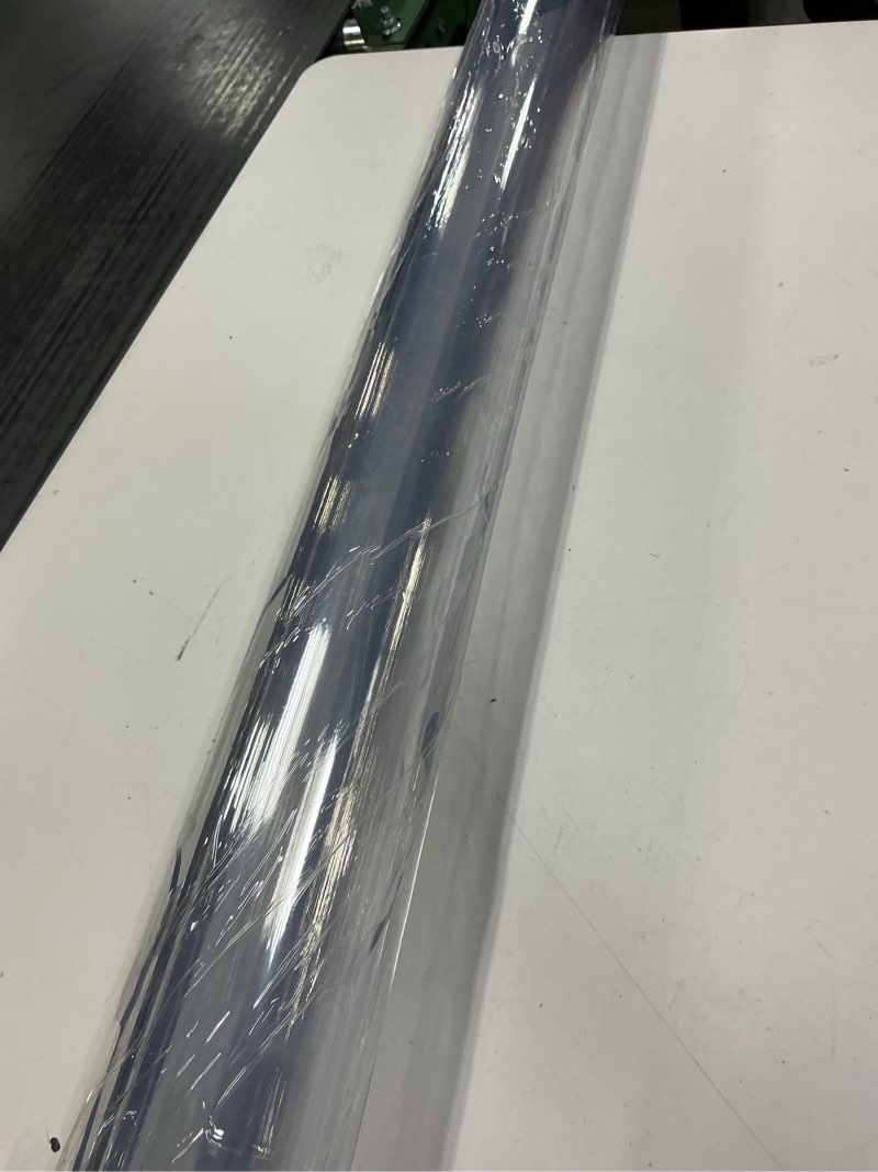 Condition photo showing Good Condition for OstepDecor Clear Table Protector 42 x 78 Inch, 2mm Thick Plastic Table Cover, Waterproof PVC Clear Table Cover Protector, Desk Protector Mat, Writing Desk Pad for Desktop, Coffee & Dining Room Table 42" x 78" (Rectangular) Crystal Clear 2mm