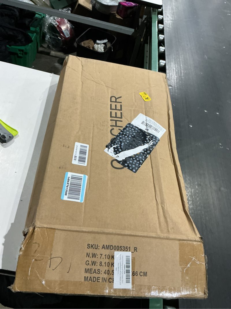 Condition photo showing Good Condition for 330lb folding hand truck heavy duty carrying, combination of four wheels and two wheels convertible dolly cart with retractable handle dolly for moving office carts.