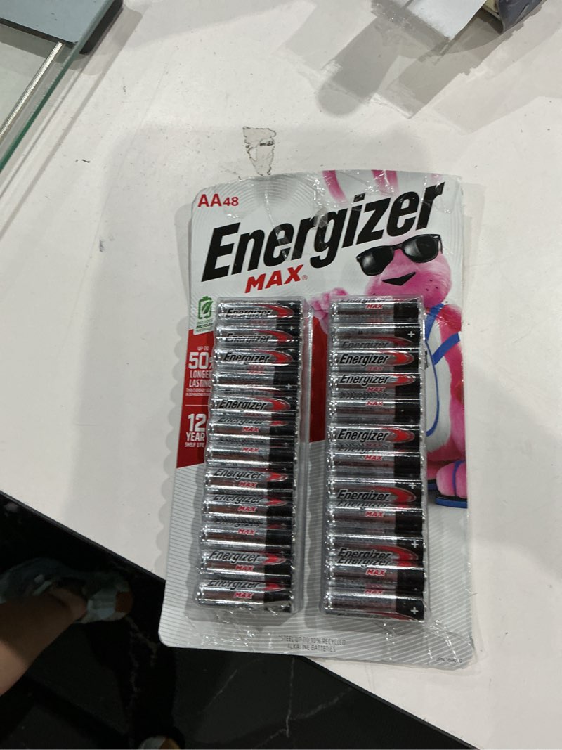 Condition photo showing Good Condition for energizer max aa batteries (48 pack), double a alkaline batteries