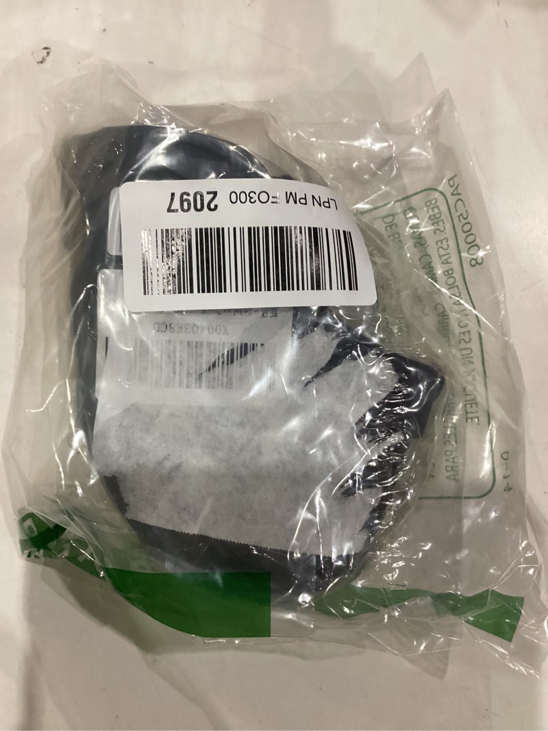 Condition photo showing As Is for Dog Muzzle, Silicone Dog Muzzle, Durable, Breathable, Anti Bite, Anti Barking, Allow for Drinking Water, Adjustable Strap, Suitable for Small to Large Dogs (Black, XL) Black XL