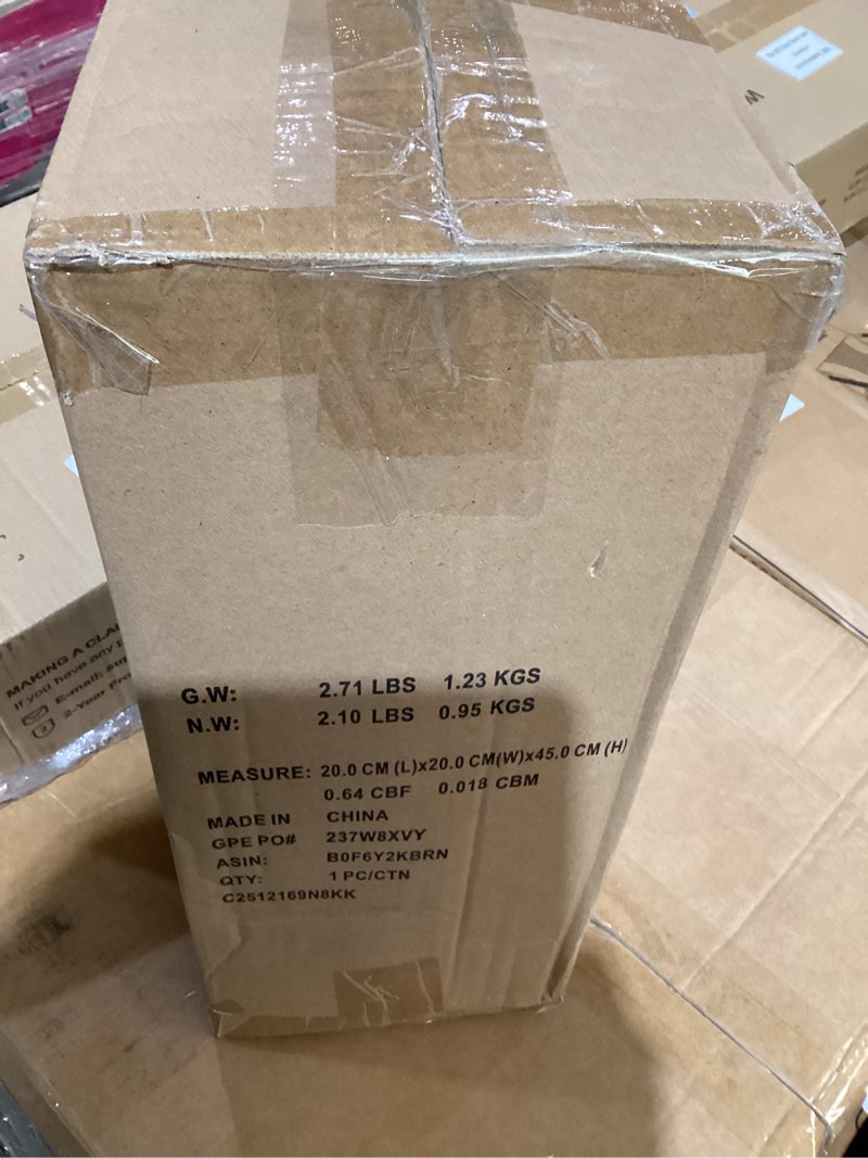 Condition photo showing As Is for amazon basics garden sprayer for gardens and flower beds, 1.3 gallon (5l) capacity with extension wand