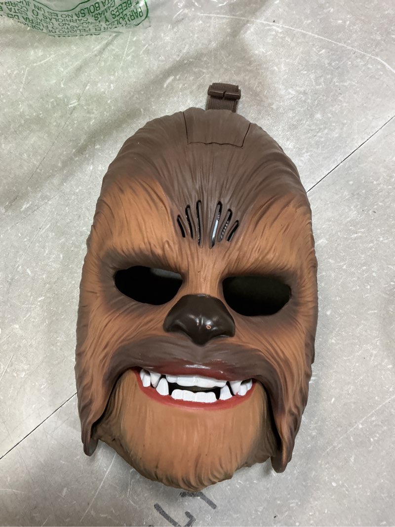 Condition photo showing Good Condition for Star Wars The Force Awakens Chewbacca Electronic Mask