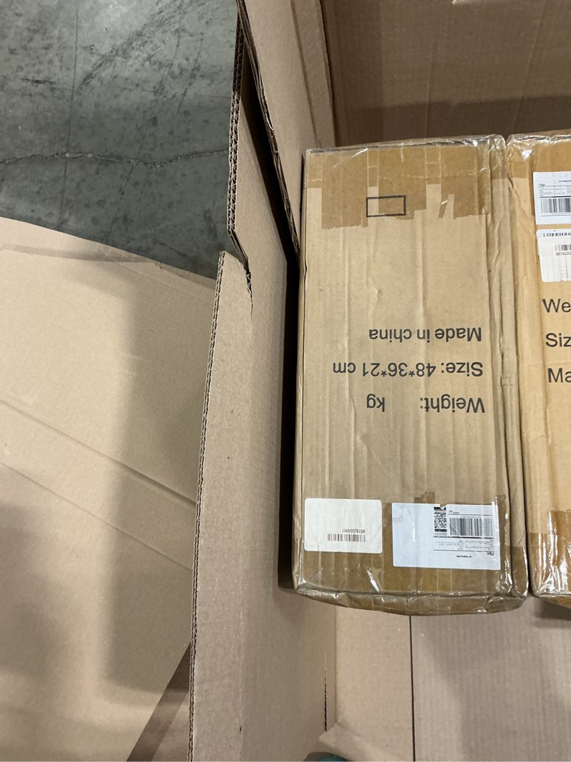 Condition photo showing Good Condition for amon tech 50pcs arched front polyester spandex flat chair cover stretchable protector slipcovers for