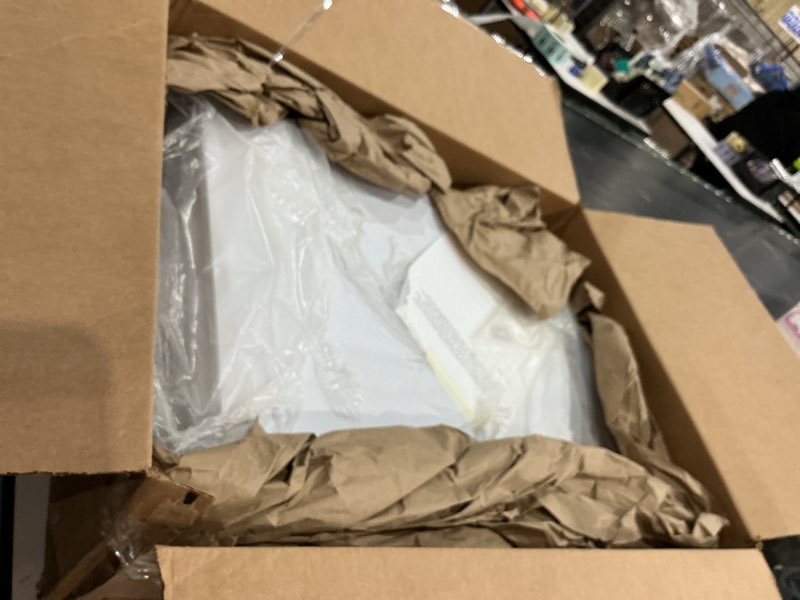 Condition photo showing As Is for wenwell 20 pack large blank yard signs with 18 x 24", corrugated plastic board for estate garage sale, party, birthday, wedding, campaign, parking, make your own outdoor sheets, white white 44 centimeters