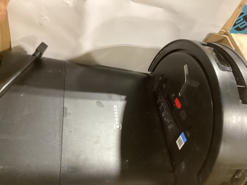Condition photo showing Good Condition for ecovacs deebot t80 omni robot vacuum and mop, instant self-cleaning ozmo roller mop, truedge deep cleaning, ai navigation, 18,000pa suction and zerotangle 3.0 for pets and carpets black 3