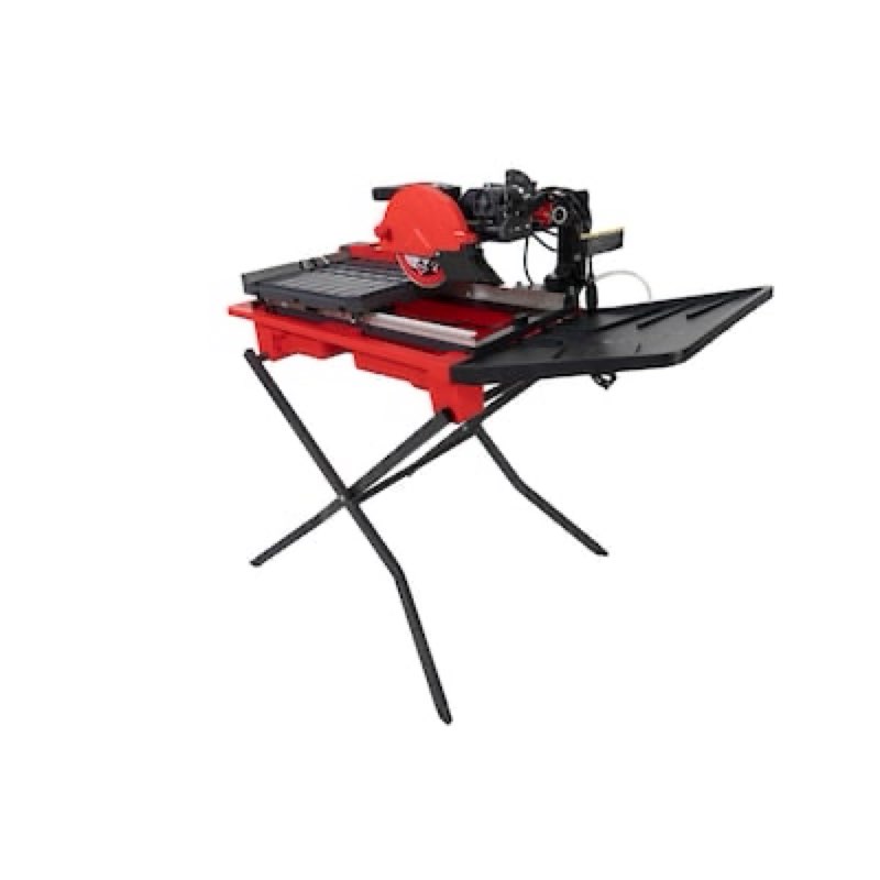 RUBI 10 -Amp 7-in -Blade Tabletop Sliding Table Tile Saw with Stand