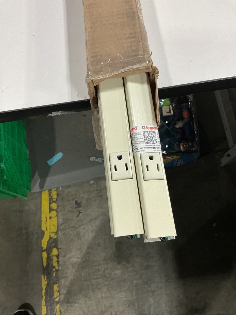 Condition photo showing Good Condition for legrand - wiremold kit cordmate, organizer and hider, cover, concealer, and protector for wall, single cord, cmk10, paintable organizer cordmate i, 36 inch