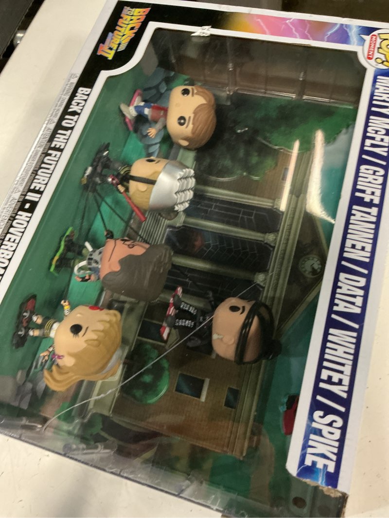 Condition photo showing Good Condition for funko pop! moments deluxe: back to the future 2 - marty mcfly - hoverboard chase - collectable vinyl figure - gift idea - official merchandise - toys for kids & adults - movies fans