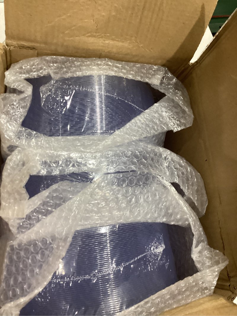 Condition photo showing New/Like New for prestee clear plastic plates, 150ct of 9" disposable heavy duty hard plates for party, elegant cake dessert salad appetizer dinner plate for wedding, holiday, easter plates, christmas party supplies 9" (150ct)