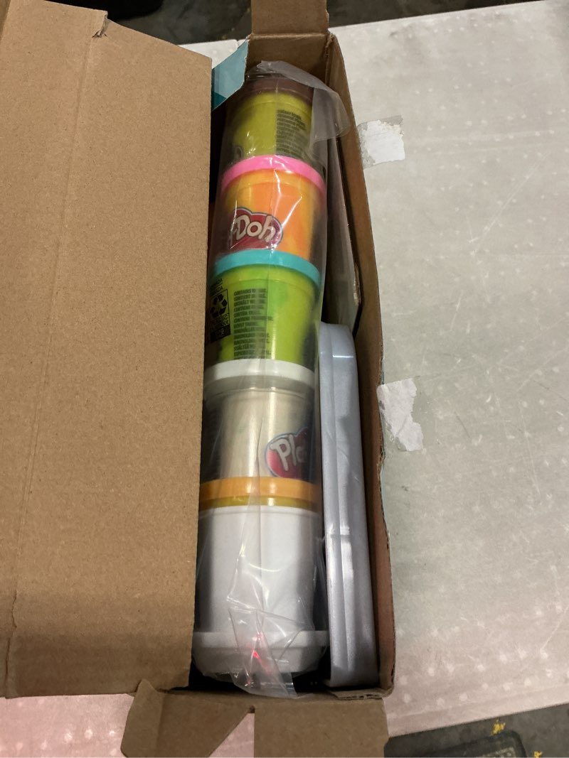 Condition photo showing Good Condition for play-doh donut drop shop playset, play food toy, kids arts & crafts, easter gift for kids 3+ years